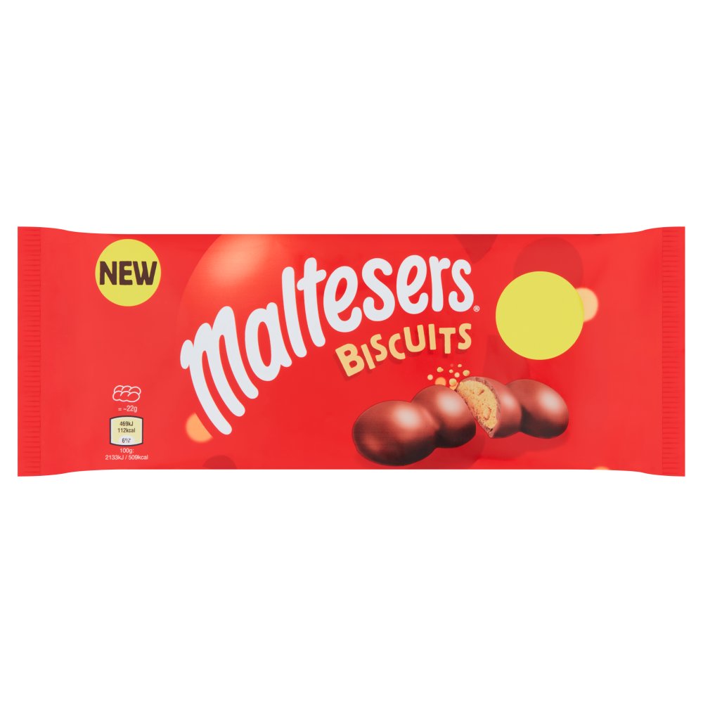 Maltesers Biscuits 110g RRP 1.55 CLEARANCE XL 89p or 2 for 1.50